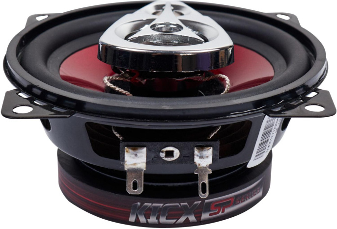 Колонки автомобильные Kicx SP 100, 10 см 4 дюйм. , комплект 2 шт. [2012772]