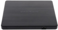 Внешний привод External DVD+/-RW LG GP60NB60.AUAE12B DVD Multi, внешний/внешний Slim, интерфейс USB-A, толщина 14 мм, цвет чёрный RTL
