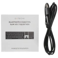 Беспроводная клавиатура Satechi Slim X3 Bluetooth Keyboard-RU. Раскладка - Русская. Цвет- Серый космос.