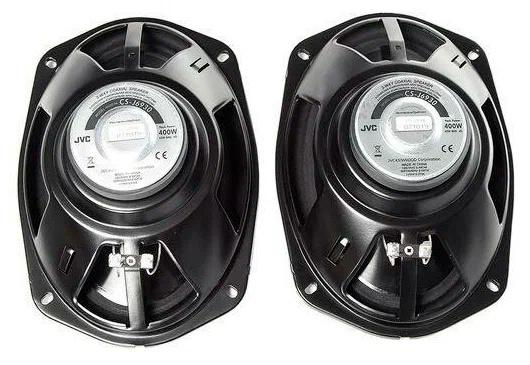 Колонки автомобильные JVC CS-J6930 400Вт 92дБ 4Ом 15x23см 6x9дюйм ком.:2кол. коаксиальные трехполосные
