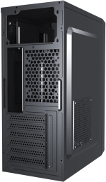 Корпус ATX Digma DCC-MD302, Midi-Tower, без БП,  черный