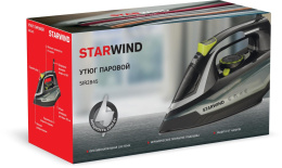 Утюг StarWind SIR2845,  с паровым ударом,  2800Вт,  с автоотключением,  черный и серебристый