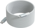 Кабель Magssory Link C CBL021 USB-C 2.4м Белый (CBL021w) (магнитный, 240 Вт, Quick Charger, Power delivery)