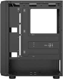 Корпус Bloody CC-126 черный без БП ATX 8x120mm 2xUSB2.0 1xUSB3.0 audio bott PSU