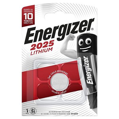 Energizer ENR Lithium CR 2025 FSB1 (1 шт. в уп-ке)