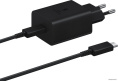 Сетевое зарядное устройство Samsung EP-T4510 Черный EP-T4510XBEGEU для телефонов/для планшетов, разъем подключения USB Type-C, выходная мощность 45 Вт, быстрая зарядка, кабель 1.8 м