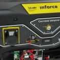 Бензиновый генератор 7,5 кВт; эл.стартер; ATS, колёса и ручки Inforce GL 7500 04-03-17
