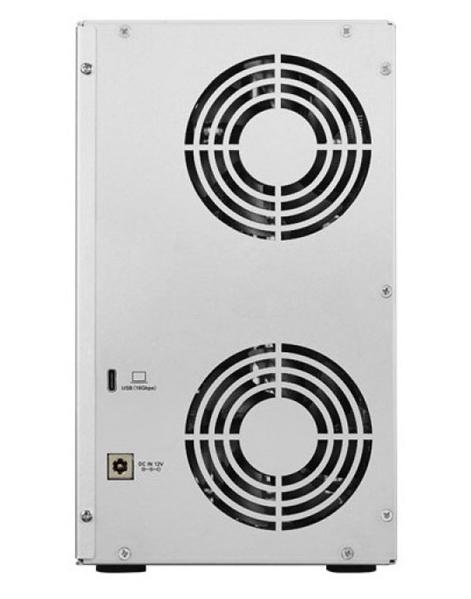 Внешний корпус для жёстких дисков TerraMaster D6-320 DAS tower/JBOD,Single Disk/up to 6 SATA 3,5' or 2,5' /1xUSB3.2 Type-C gen2/1xPS/1YW