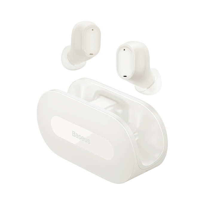 Наушники Baseus A00054300226-Z1 Bowie EZ10 True Wireless Earphones White беспроводные, Bluetooth 5.3, дистанция: 10м, 20Hz-20kHz, время работы наушников: 5ч, время работы с аккумулятором: 25ч, емкость аккумулятора: 40 мАч наушники , 300 мАч чехол для з