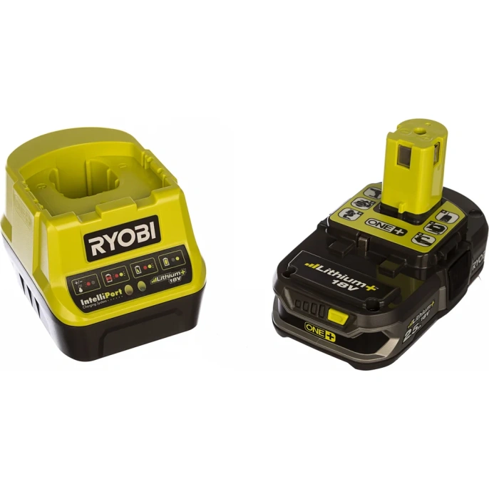 Набор Ryobi ONE+ RC18120-125 5133003359 аккумулятор 18 В; 2.5 А*ч; Li-Ion и зарядное устройство RC18120