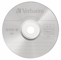 Оптический диск DVD-R Verbatim 4.7ГБ 16x, 10шт., bulk [43729]