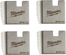 Плашка для резьбонарезного инструмента Milwaukee FPTD 1-1/4" BSPT HS (4932480236) (резьба: 1 1/4", сталь: быстрорежущая (HSS), тип резьбы: BSPT)