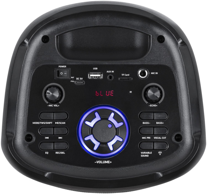 Колонки BBK BTA4021 2.0 черный 20Вт портативные