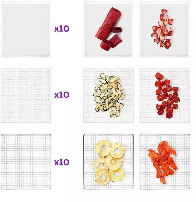 Сушилка для овощей и фруктов Kitfort KT-1965