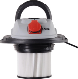 Строительный пылесос Ресанта ПС-1500/20 1500Вт уборка: сухая/влажная/выдув серебристый (75/19/1)