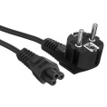 Bion Кабель питания 1.8м, Евровилка с заземлением Schuko-C5 3-pin , 0.75мм, 10А, черный [BXP-PC-286]