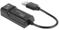 Greenconnect Конвертер-переходник USB 2.0 - LAN RJ-45 Giga Ethernet Card адаптер Greenconnect серия Greenline GCR-LNU202