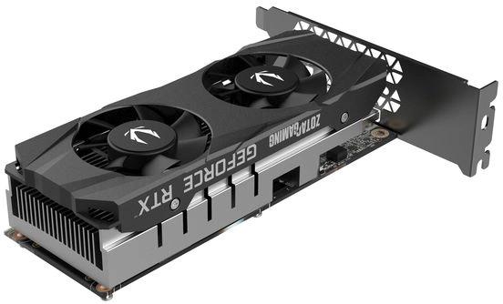 Видеокарта Zotac PCI-E 4.0 RTX 3050 LP NVIDIA GeForce RTX 3050 6Gb 96bit GDDR6 1470/14000 HDMIx1 DPx1 HDCP Ret low profile