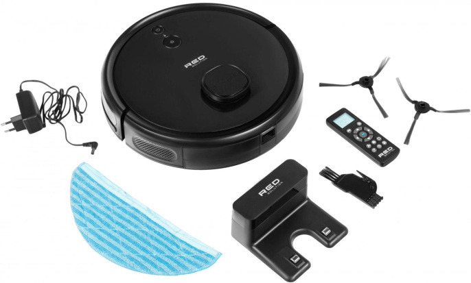 Пылесос-робот Red Solution RV-RL6000S 35Вт черный