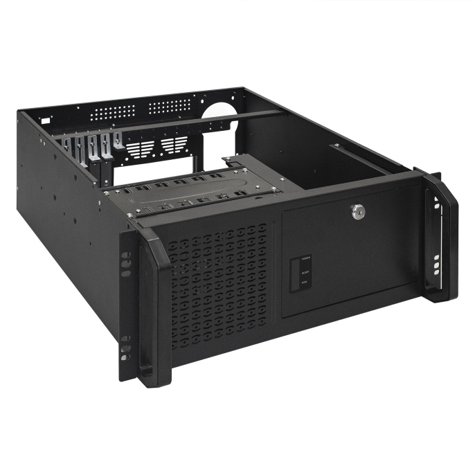 Серверный корпус ExeGate Pro 4U450-16/4U4019S <RM 19", высота 4U, глубина 450, без БП, USB> EX254716RUS