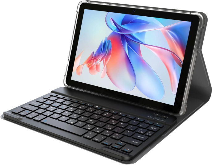 10.1" Планшет Digma K10 PLUS 4/64 GB T615 4G, 1280 x 800, Android 15, серый [da1c0p02]
