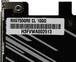 Видеокарта Asrock PCI-E 4.0 RX6750GRE CL 10GO AMD Radeon RX 6750GRE 10Gb 160bit GDDR6 2189/16000 HDMIx1 DPx3 HDCP Ret