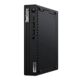 Неттоп комьютер Lenovo ThinkCentre M70q Gen 4 i3-13100T, 8GB DDR4-3200, 256GB SSD M.2, Intel UHD 730, WiFi6, BT, NoVESA, 65W, USB RUS KB&Mouse, NoOS, 1Y 12E4SAVY01
