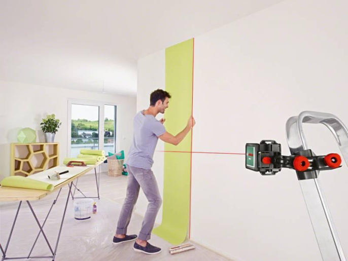 Нивелир лазерный BOSCH QUIGO с держателем в мет. кор. 0603663521