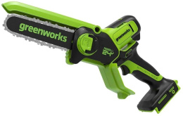 Цепная пила Greenworks GD24CSMNX аккум. 450Вт дл.шины:6" 15cm 1аккум. 2Ач ЗУ 2008707UA