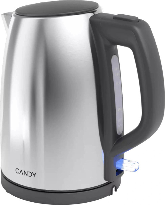 Чайник электрический Candy CK-203, 1.7л, нержавеющая сталь