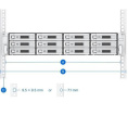 Рельсы SYNOLOGY RKS-02 Synology RKS02 замена к Synology RKS1317 комплект скользящих направляющих.
