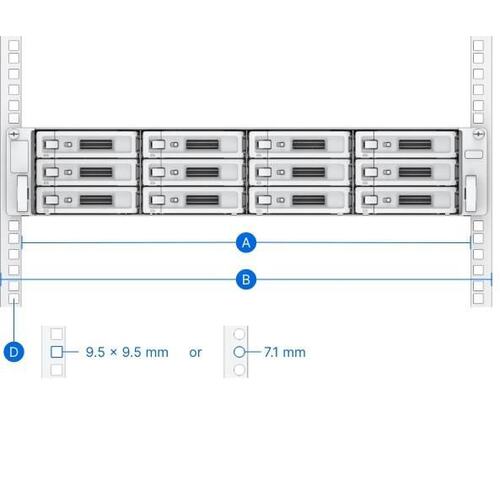 Рельсы SYNOLOGY RKS-02 Synology RKS02 замена к Synology RKS1317 комплект скользящих направляющих.