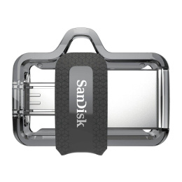 SanDisk USB Drive 64Gb Ultra Dual SDDD3-064G-G46 {USB3.0, Black}