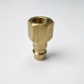 Штуцер быстроразъёмный латунный БРС - 1/4"ВР Профитт 9277369