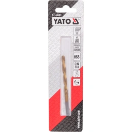 Сверло по металлу HSS-TiN 4.8 мм YATO YT-44645