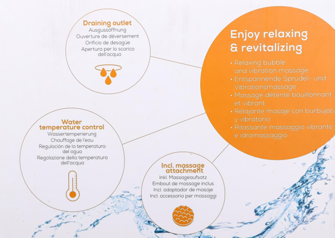 Гидромассажная ванночка для ног Beurer FB12 60Вт белый 632.05