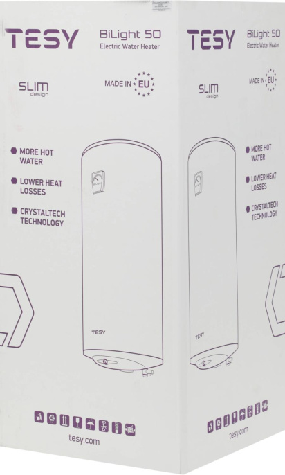 Водонагреватель Tesy Bilight GCH 503520 B12 TSRC 2кВт 50л электрический настенный/белый