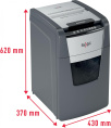 Уничтожитель бумаг Rexel Optimum AutoFeed 130X, с автоподачей, P-4, 4х28 мм, 130 лист. одновременно, 44л [2020130xeu]