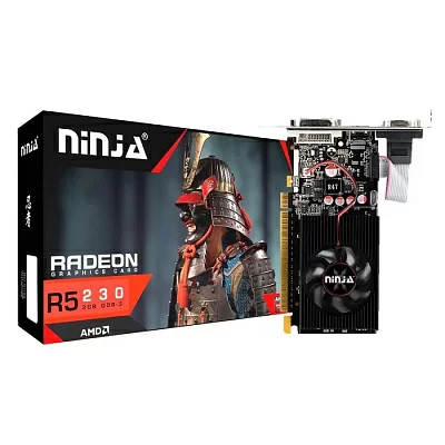 Видеокарта Ninja (Sinotex) R5 230 (160SP) 2GB DDR3 64BIT DVI HDMI CRT AFR523023F