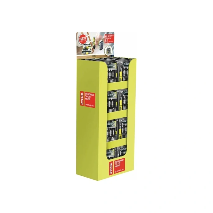 Отвертка с набором бит и торцевых головок 59шт Ryobi RAK59SD 5132002251