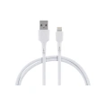 Кабель ENERGY ET-31-2 USB/Lightning, цвет - белый 104116