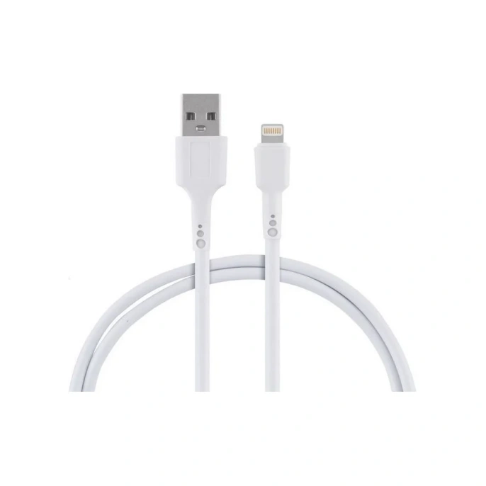 Кабель ENERGY ET-31-2 USB/Lightning, цвет - белый 104116