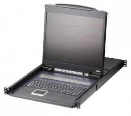 KVM консоль ATEN 19" 16-Port PS/2-USB VGA Single Rail LCD KVM Switch CL1316N-ATA-RG