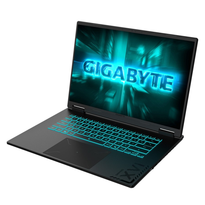 Ноутбук Gigabyte Gaming A16 GA65H AMD Ryzen 7 170/16Gb (1*16 D5)/SSD512Gb/RTX5050 8Gb (85W)/16"/IPS/WUXGA/1920x1200/165Hz/NoOS/RJ-45/Black/2.2kg