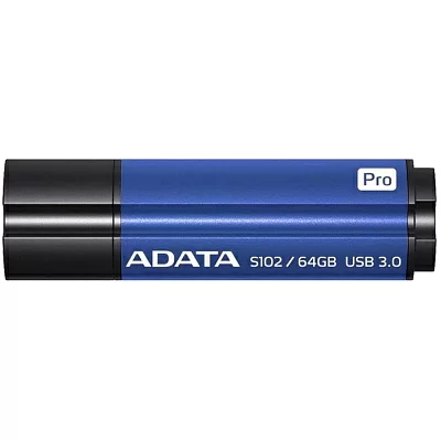 A-DATA Flash Drive 64Gb S102P AS102P-64G-RBL {USB3.0, Blue}