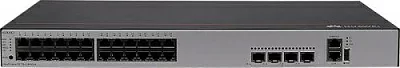 Коммутатор Huawei S5735-L24P4S-A (24*10/100/1000BASE-T ports, 4*GE SFP ports, PoE+, AC power)