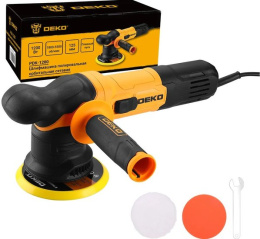 Шлифмашина полировальная орбитальная сетевая PDK-1200, 125мм, 1200 Вт DEKO 085-1064