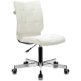Кресло Бюрократ CH-330M, ткань, до 120кг, молочный