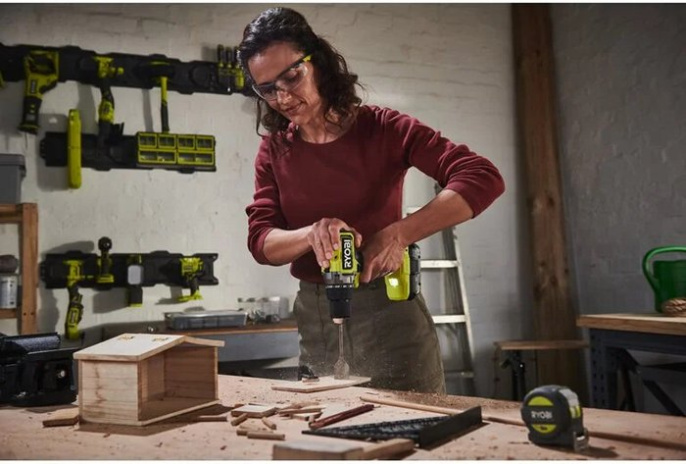 Дрель-шуруповерт ударная RYOBI RPD18X1-1C50S система ONE + (5133006830)