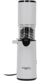 Соковыжималка Scarlett SC-JE50S59,  шнековая,  белый